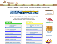 Tablet Screenshot of mercafish.com